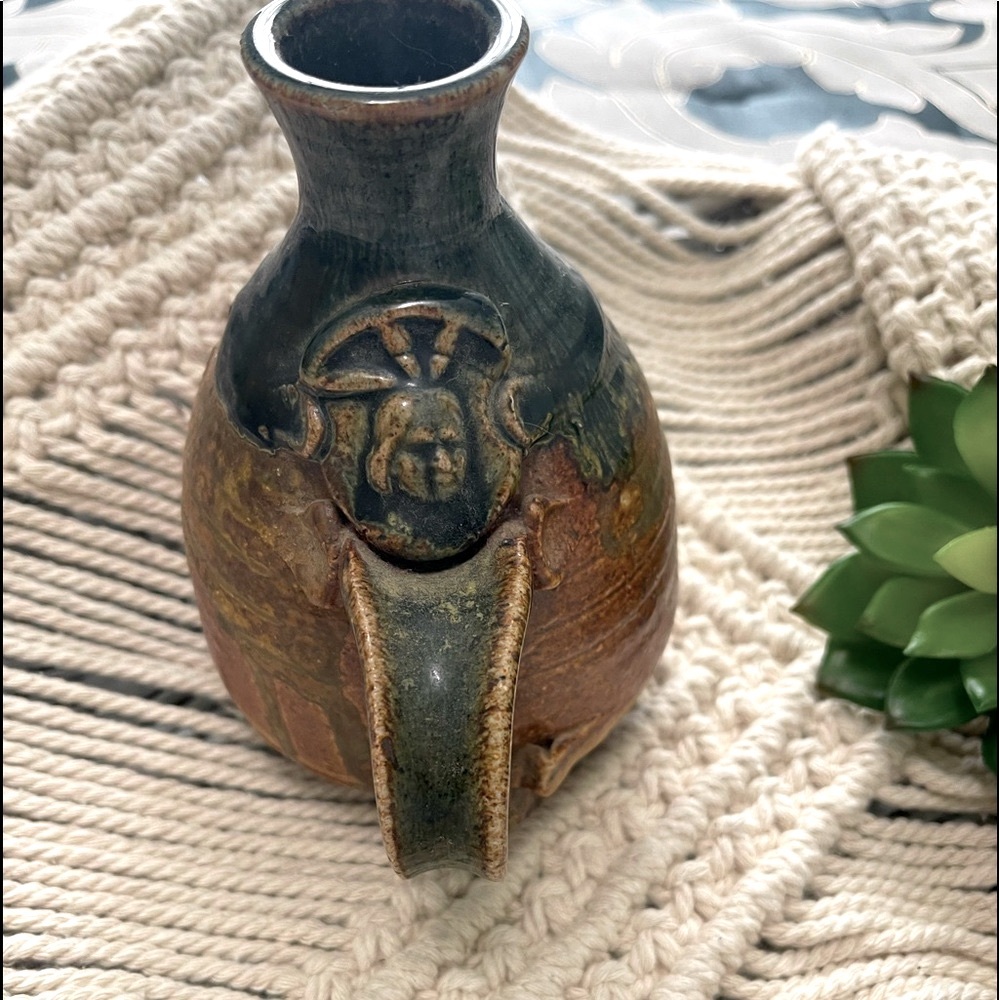 Vintage Art Pottery signed by Robert Behr. Native American Tribal Art
